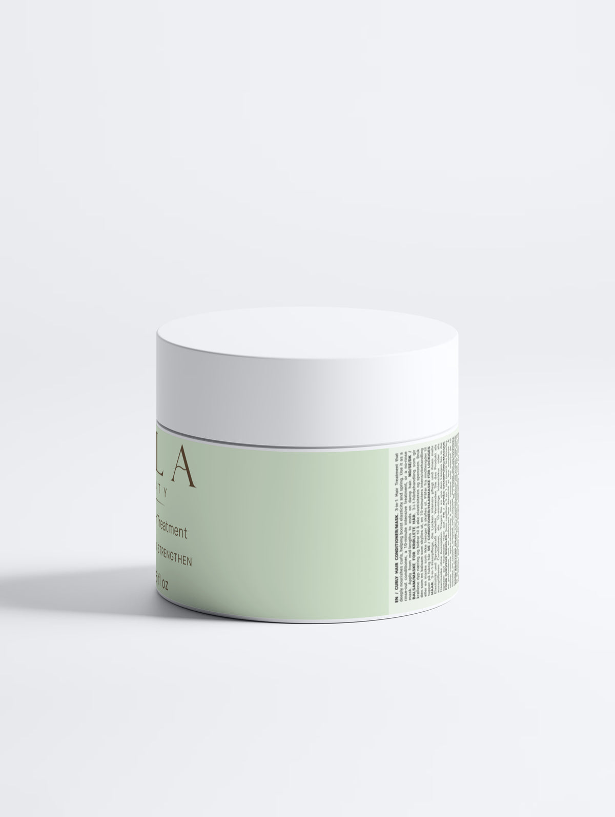 Vegansk 3-in-1 Curly Hair Treatment – nærbilde av produktet