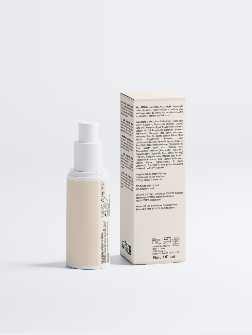 Serum med retinolalternativ