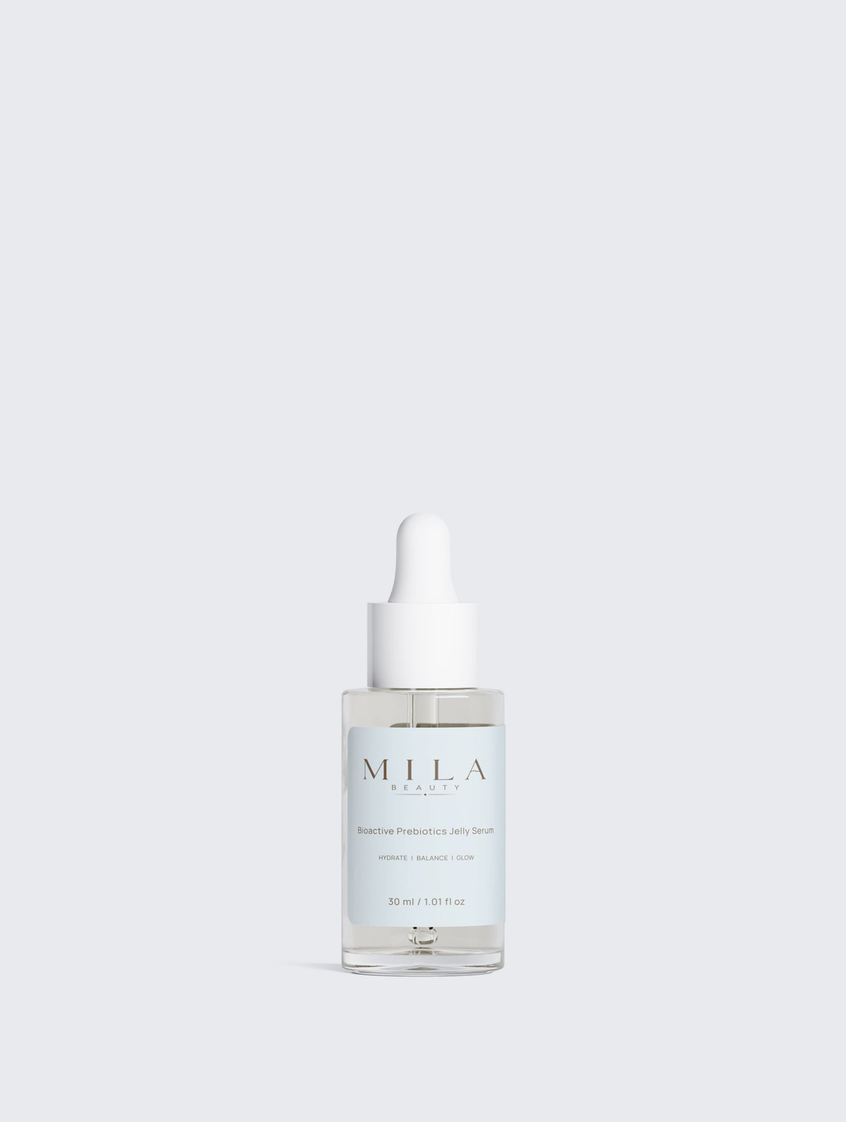 Gelserum med prebiotika