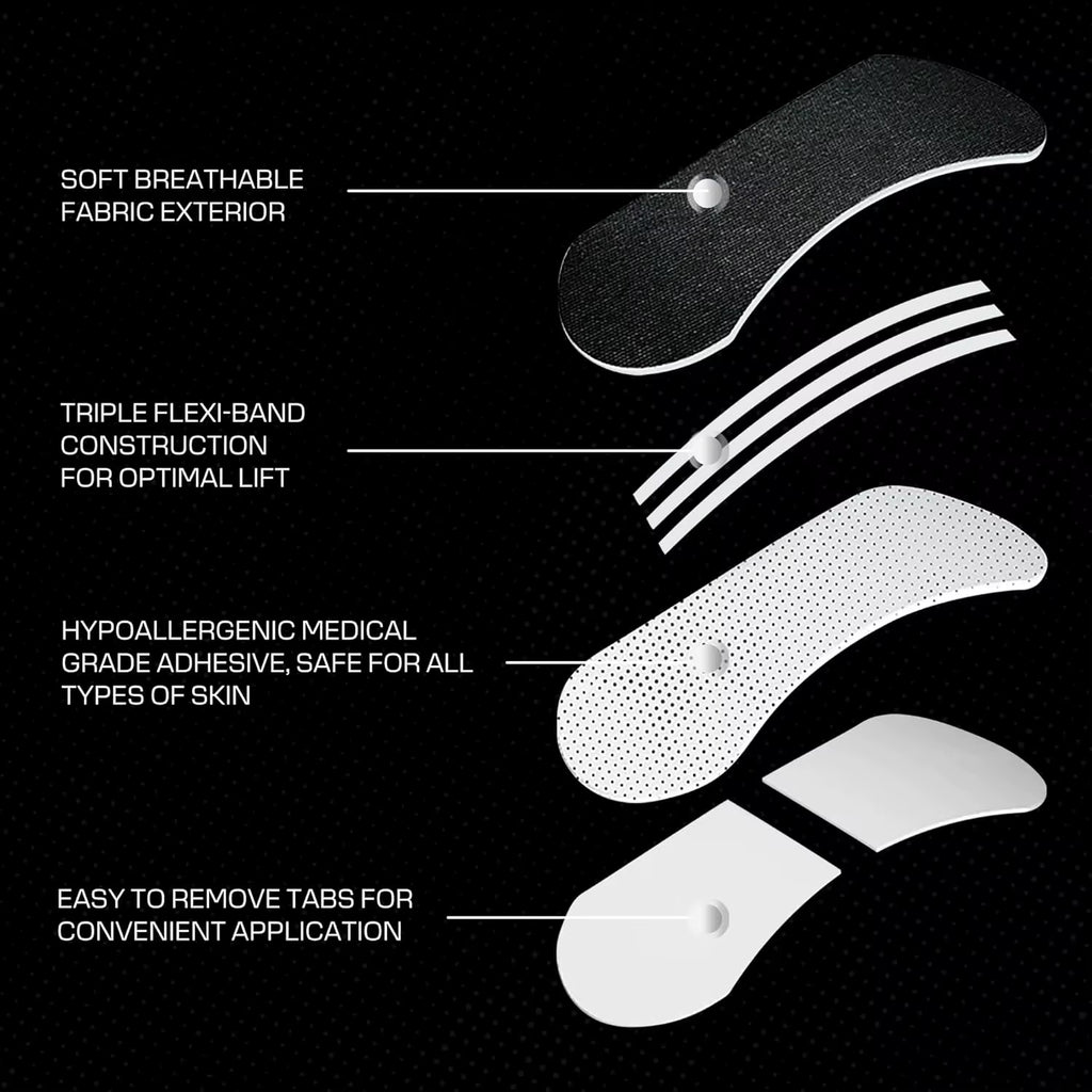 30PCS Nasal Strips for Snoring,Nose Strips for Breathing,Anti Snoring Solution Congestion Relief Nose Tape for Sleeping