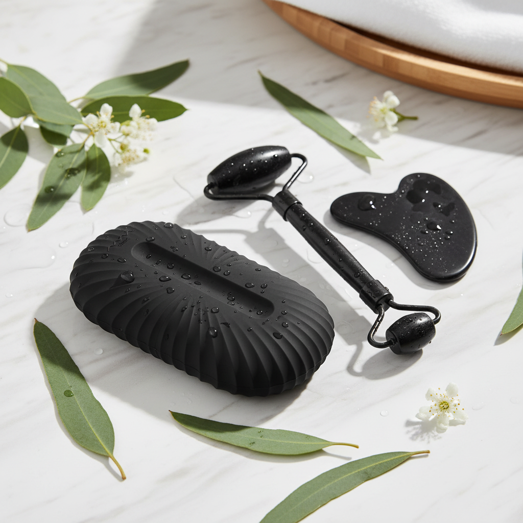 Sort sett spa
