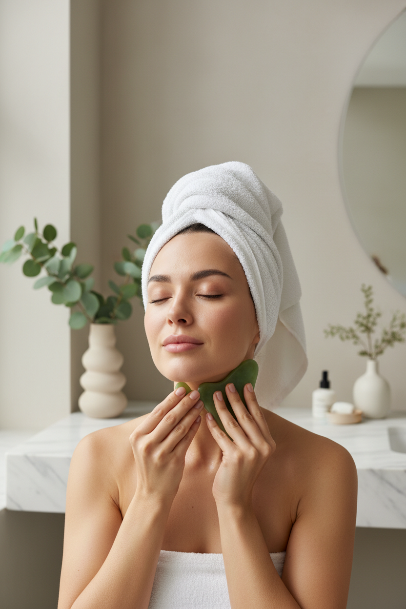 Spa Gua Sha modell